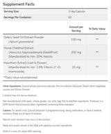 Celery Seed Extract 100 mg | with Horse Chestnut & Hawthorn - 60 capsules - Nutra Best Europe