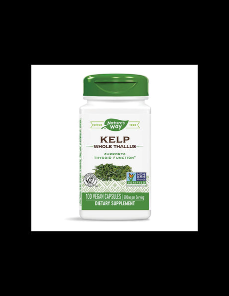 Kelp 600 mg - 100 capsules - Nutra Best Europe
