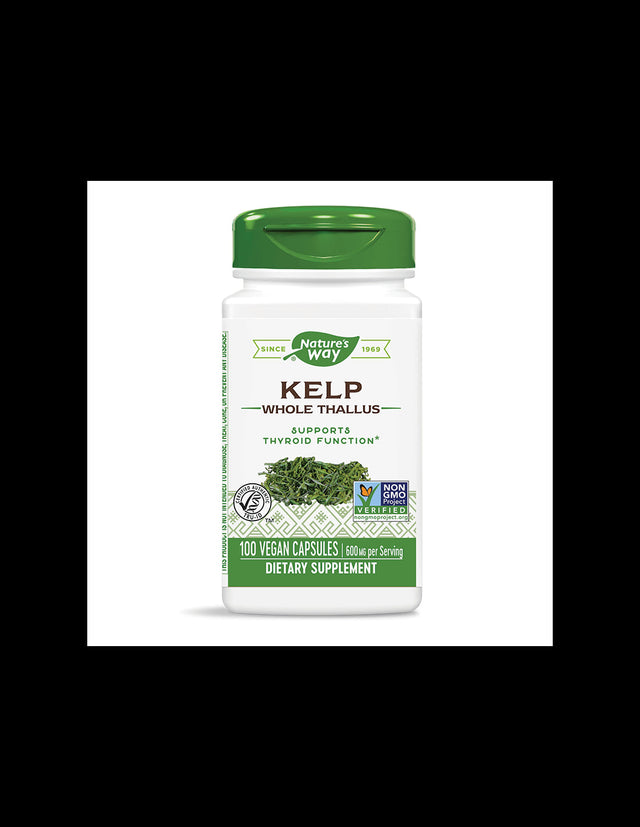 Kelp 600 mg - 100 capsules - Nutra Best Europe