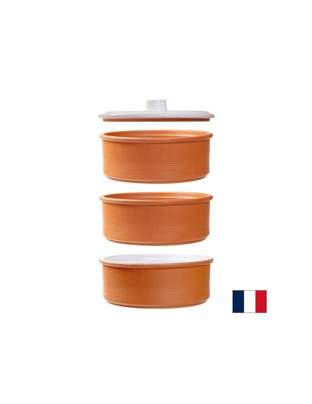 Ceramic trays for sprouting sprouts, 3 pcs - Nutra Best Europe