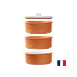 Ceramic trays for sprouting sprouts, 3 pcs - Nutra Best Europe