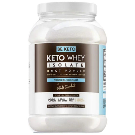 Keto Whey Isolate + MCT - 800 grams - Nutra Best Europe