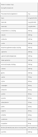 LevroRECOVERY - 535 grams - Nutra Best Europe