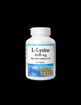 Herpes Simplex, Bone System - L-Lysine, 1000mg x 60 Tablets Natural Factors - Nutra Best Europe