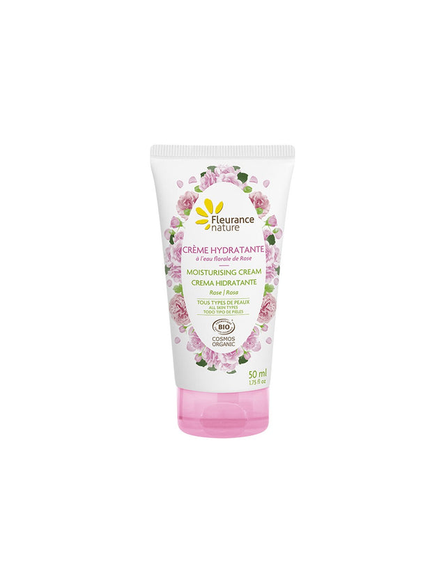 Hydrating hand cream with Damascena rose floral water, 50 ml - Nutra Best Europe