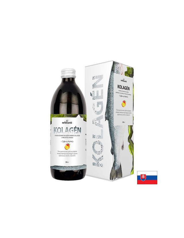 Хидролизиран морски колаген + витамин C за еластична кожа, здрави стави и силна коса, 500 ml - Nutra Best Europe