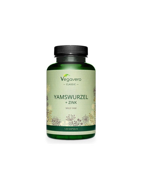 Hormonal balance - Wild yam + Zinc, 120 capsules - Nutra Best Europe