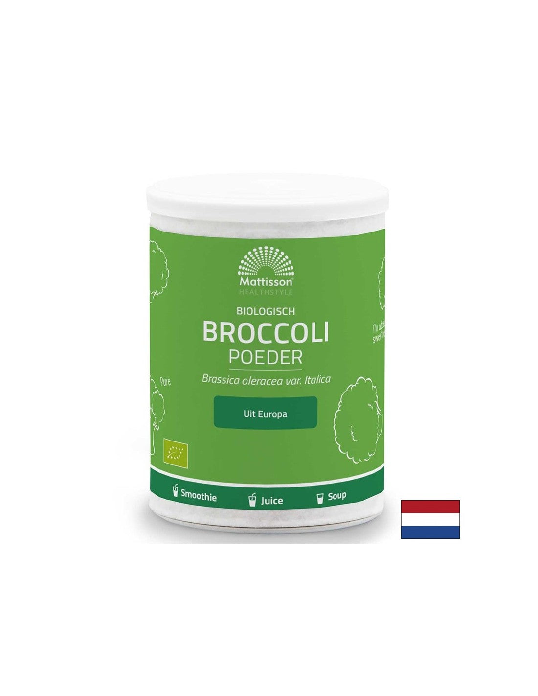 Hormonal balance and liver care - Broccoli BIO, 175 g powder - Nutra Best Europe