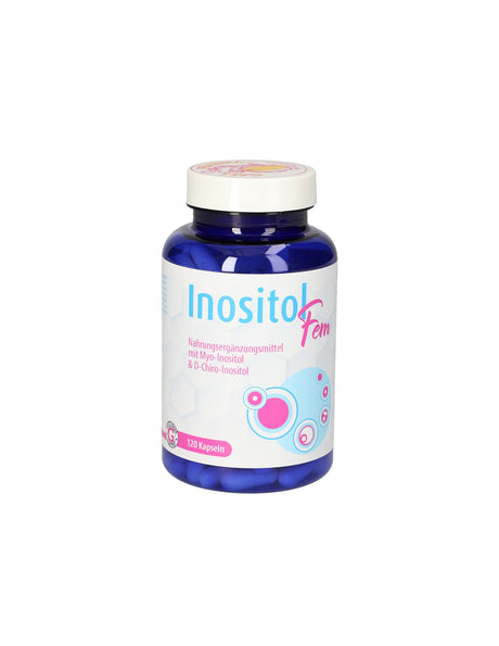 Hormonal balance - Inositol for Women + Folic acid and Vitamin B6, 120 capsules - Nutra Best Europe