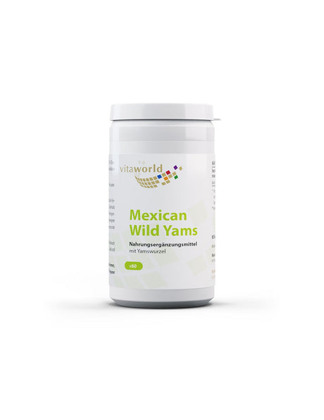 Hormonal imbalance - Mexican Wild Yams, 60 capsules - Nutra Best Europe