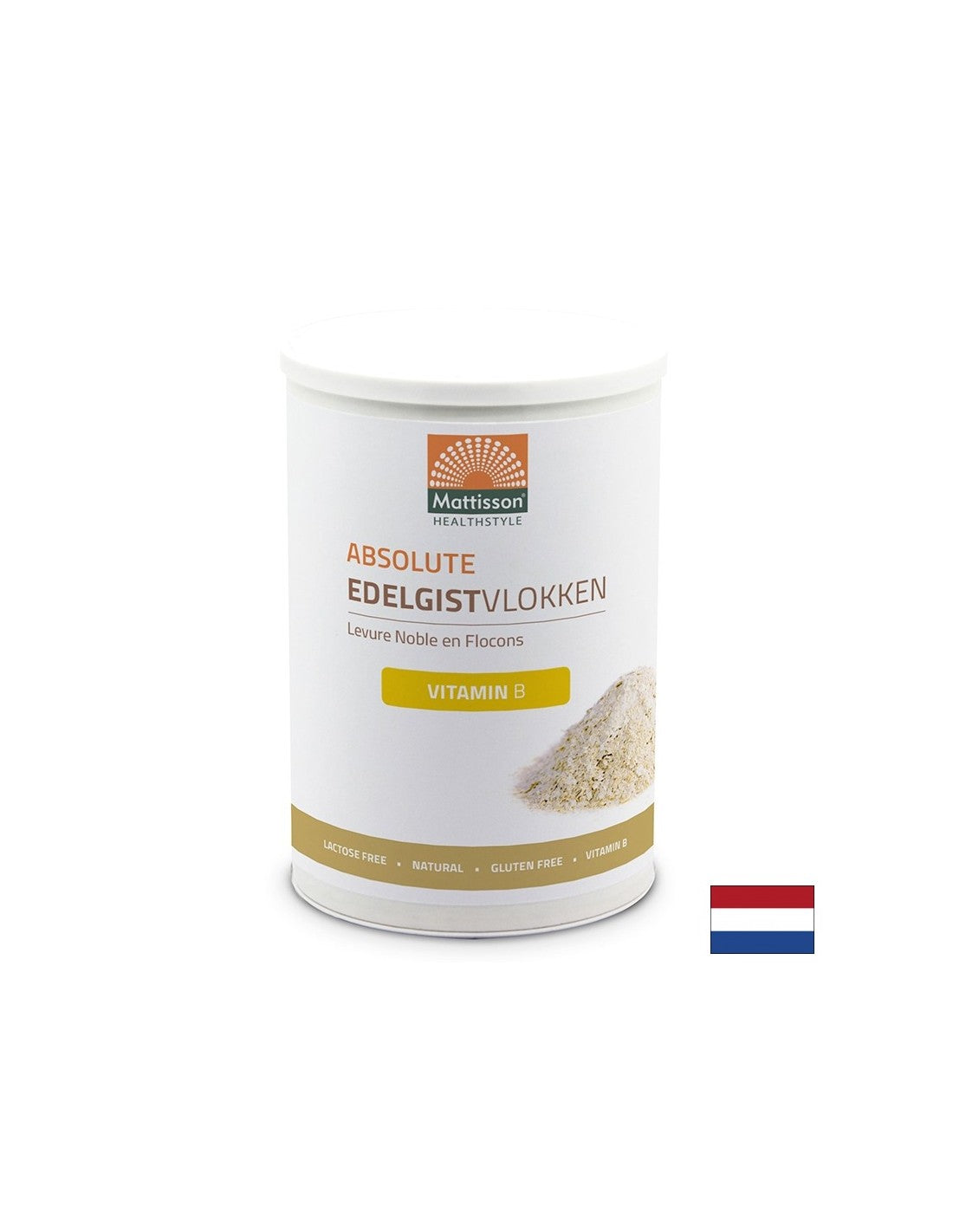 Nutritional yeast with B vitamins, 200 g powder Mattisson Healthstyle - Nutra Best Europe