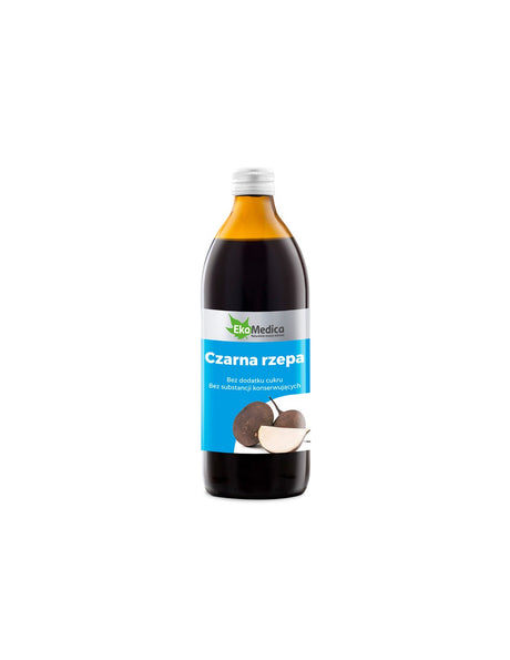 Digestion - Black turnip + Vitamin C, syrup 500 ml EkaMedica - Nutra Best Europe