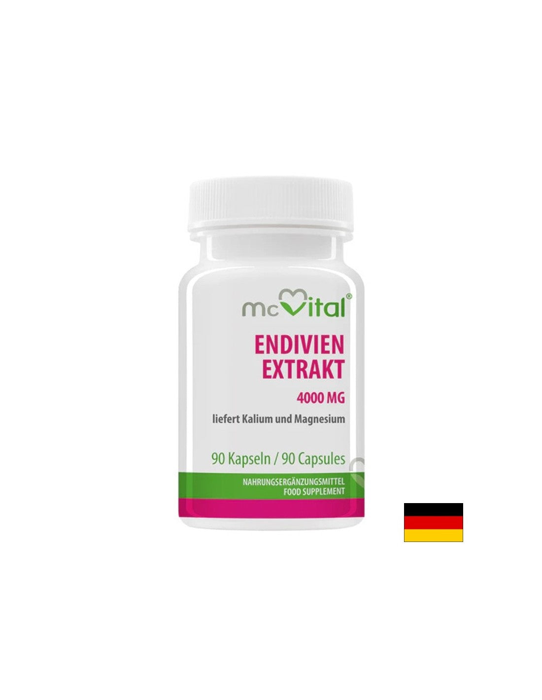Digestion - Endive extract, 90 capsules - Nutra Best Europe