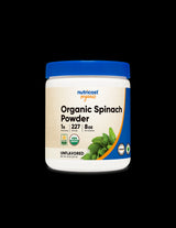 Organic Spinach Powder - Tone, Vitality & Strong Immunity, 227g (powder) Nutricost - Nutra Best Europe