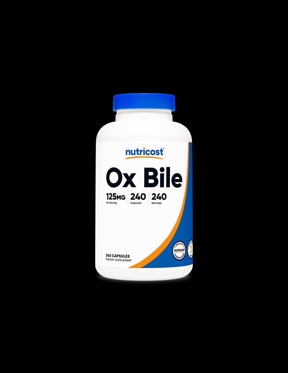 Digestion - Ox Bile (Ox Bile), 240 Nutricost capsules - Nutra Best Europe
