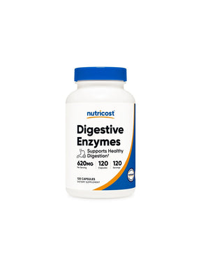 Digestive enzyme complex, 120 capsules - Nutra Best Europe
