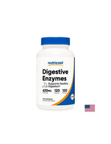 Digestive enzyme complex, 120 capsules - Nutra Best Europe