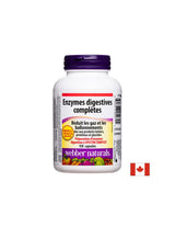 Digestive enzymes Complete Digestive, 150 capsules - Nutra Best Europe