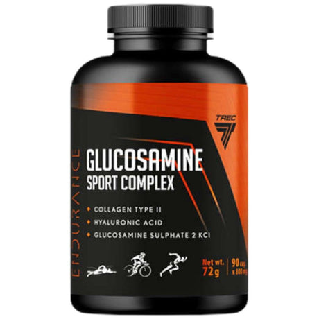 Glucosamine Sport Complex | with Hyaluronic Acid & Collagen Type II - 90 capsules - Nutra Best Europe