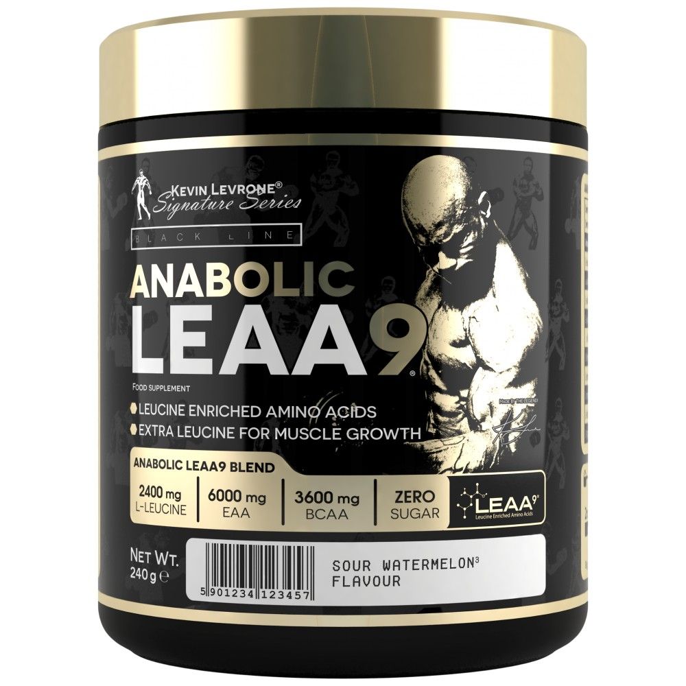 Anabolic LEAA9 | Leucine Enriched Essential Amino Acids - 240 grams - Nutra Best Europe