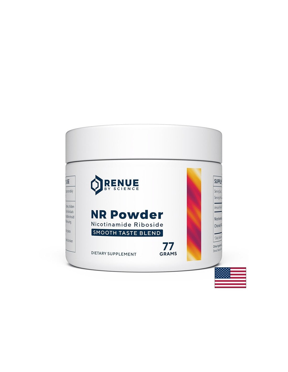 Cellular renewal with nicotinamide riboside NR - NAD+ booster with powerful anti-aging effect, 500 mg, 77 g powder - Nutra Best Europe