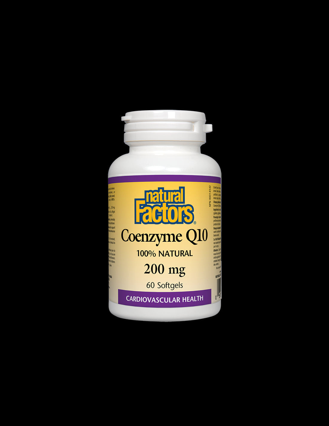 Coenzyme Q10 200 mg - 60 Gel capsules - Nutra Best Europe