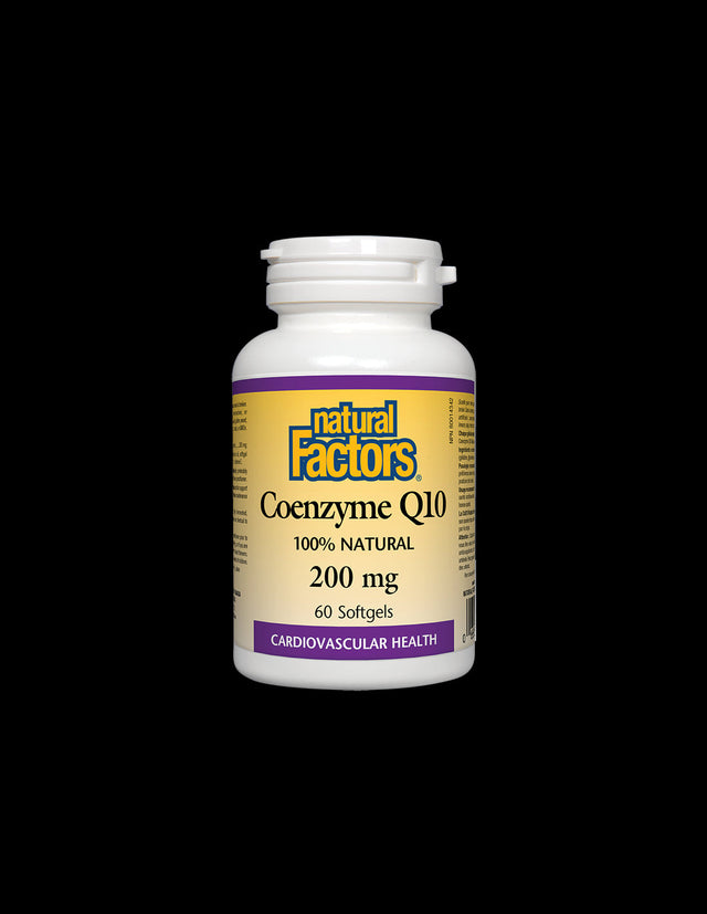 Coenzyme Q10 200 mg - 60 Gel capsules - Nutra Best Europe