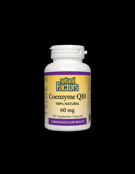 Coenzyme Q10/ Coenzyme Q10 60 mg x 120 capsules Natural Factors - Nutra Best Europe
