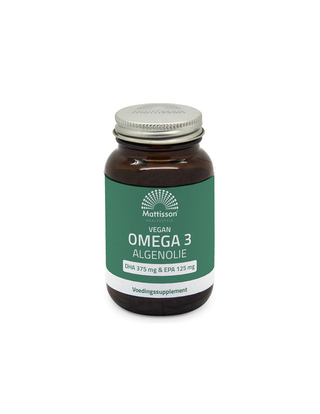 Cognitive and Heart Function - Vegan Omega-3 from Algae, 1080 mg x 60 capsules - Nutra Best Europe