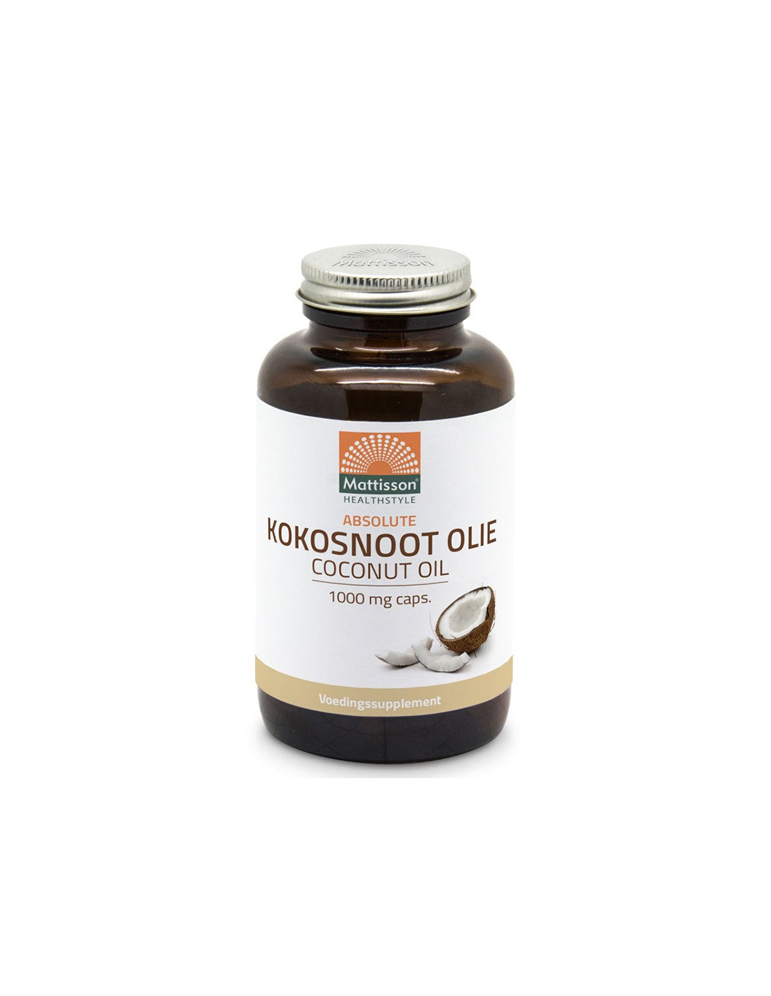 Coconut oil, 1000 mg x 120 capsules - Nutra Best Europe