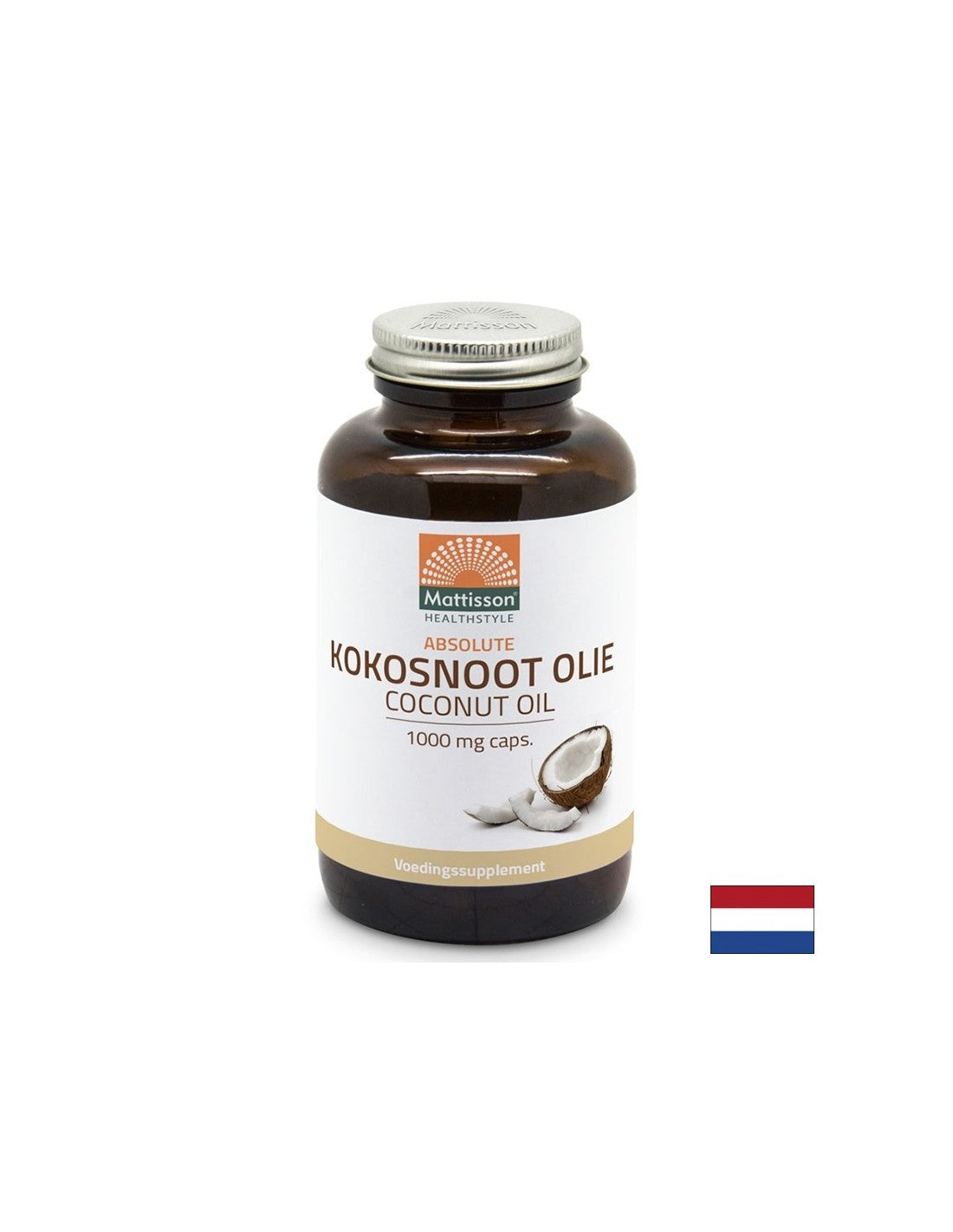 Coconut oil, 1000 mg x 120 capsules - Nutra Best Europe