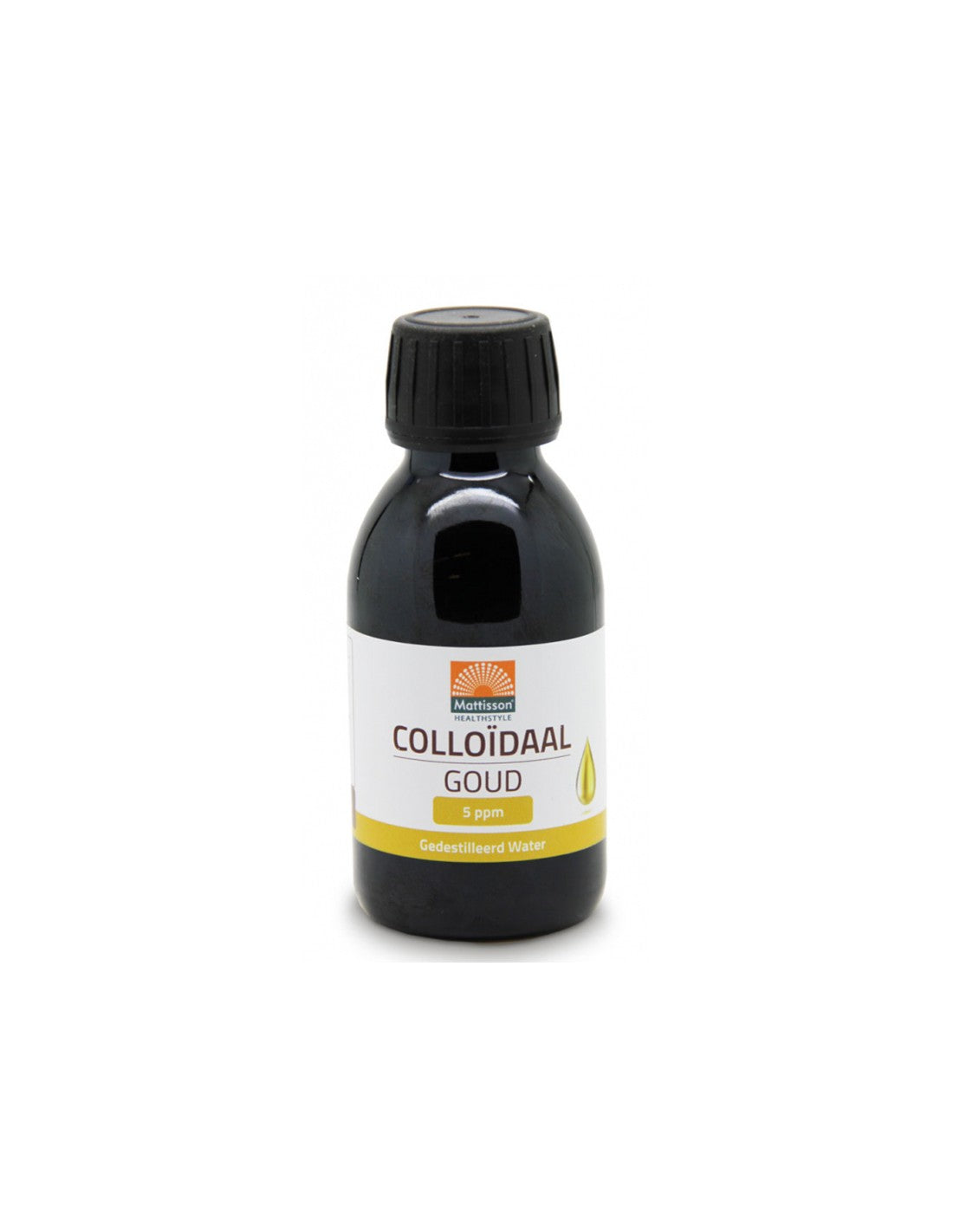 Colloidal Gold 5PPM, 100ml Mattisson Healthstyle - Nutra Best Europe