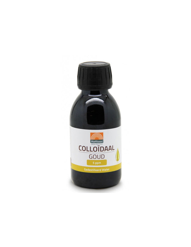 Colloidal Gold 5PPM, 100ml Mattisson Healthstyle - Nutra Best Europe