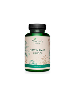 Complex hair care - Biotin Hair Complex, 120 capsules - Nutra Best Europe
