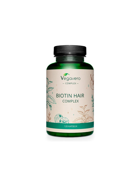 Complex hair care - Biotin Hair Complex, 120 capsules - Nutra Best Europe