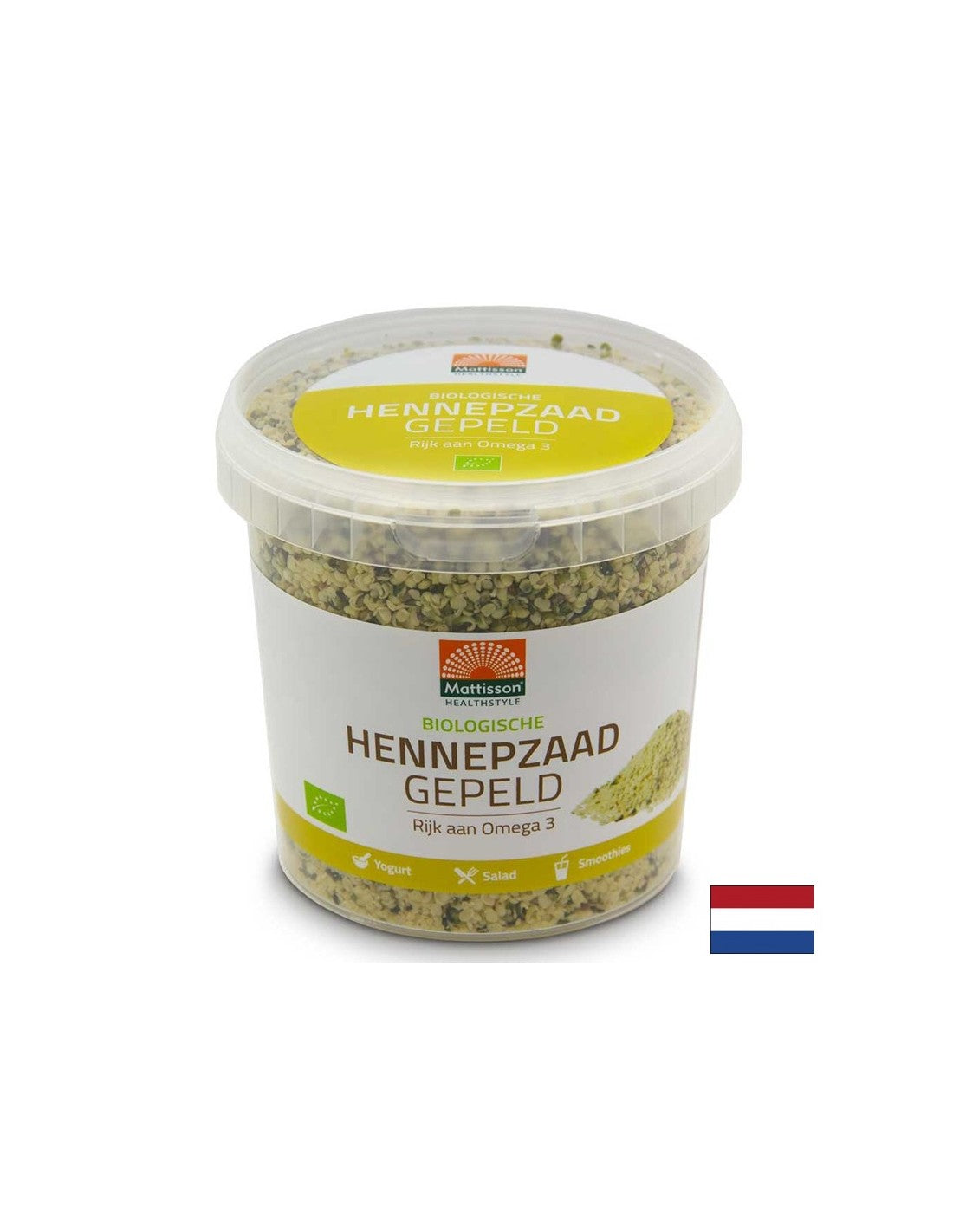 Peeled hemp seeds BIO, 500 g - Nutra Best Europe