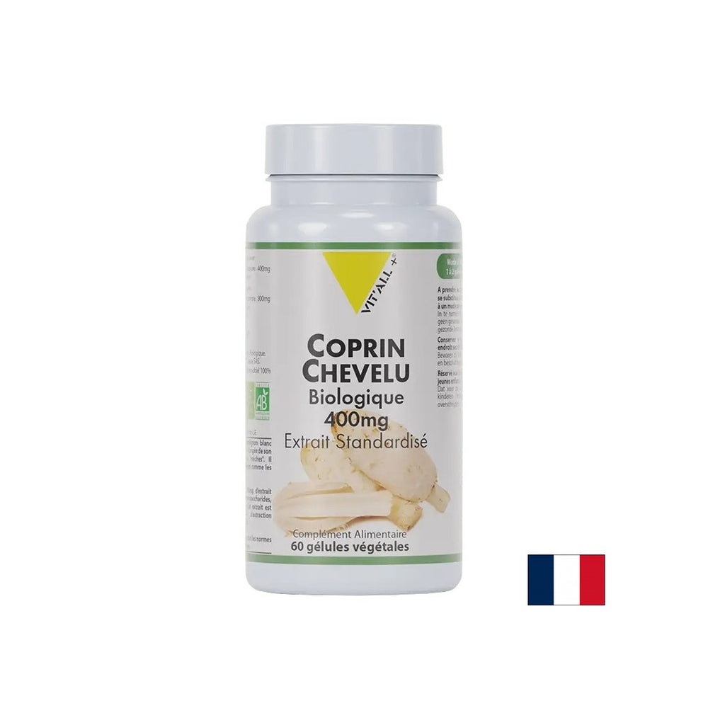 Blood sugar control - Koprinka mushroom extract, ORGANIC, 400 mg x 60 capsules - Nutra Best Europe