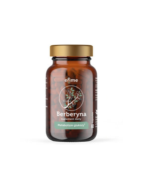 Blood sugar and cholesterol control - Berberine, 250 mg x 60 capsules - Nutra Best Europe