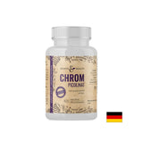 Weight and blood sugar control - Chromium (picolinate), 200 µg x 400 tablets - Nutra Best Europe