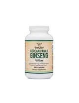 Korean Panax Ginseng - Korean ginseng, 240 capsules Double Wood - Nutra Best Europe