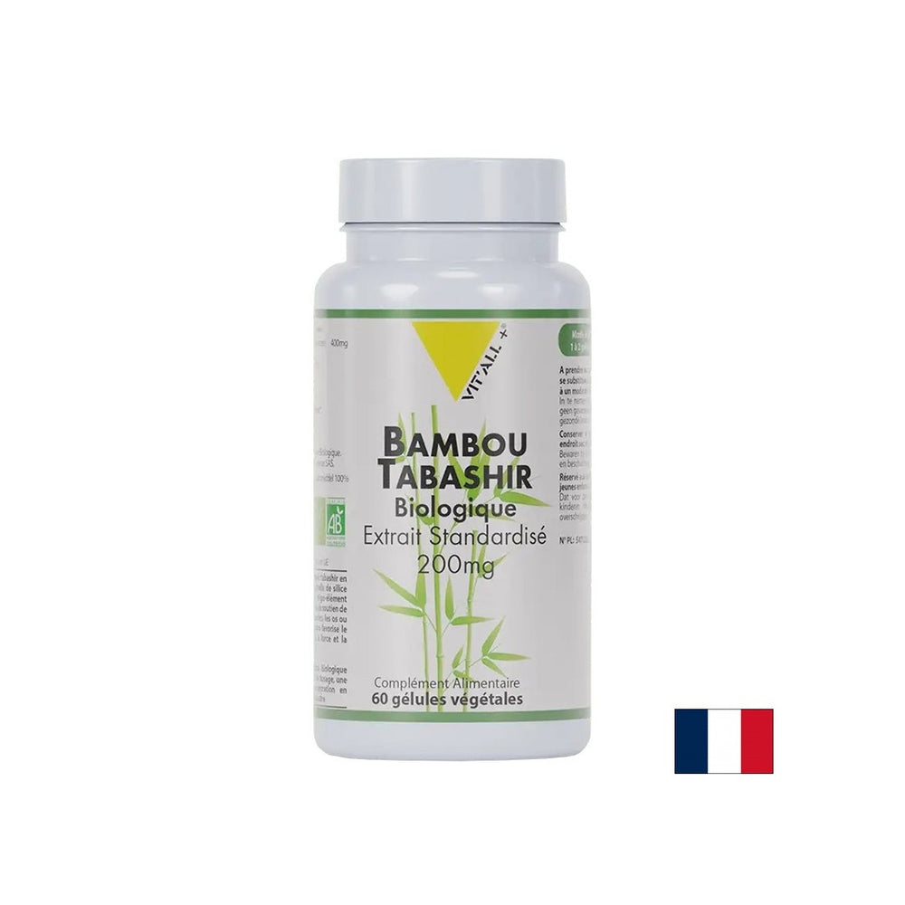 Hair and skin - Bamboo exudate, BIO, 200 mg x 60 capsules - Nutra Best Europe