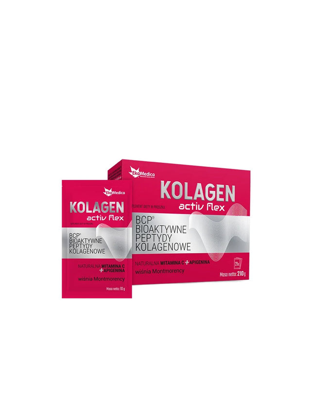 Hair and skin - Bioactive collagen peptides + vitamin C and Apigenin, 21 sachets - Nutra Best Europe