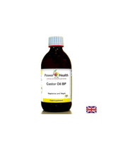 Hair and Skin - Cold Pressed Castor Oil, 250 ml - Nutra Best Europe