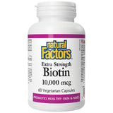 Biotin 10000 mcg - 60 capsules - Nutra Best Europe