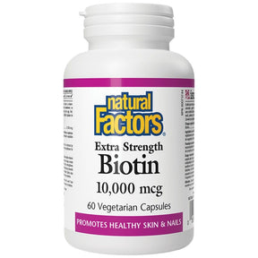 Biotin 10000 mcg - 60 capsules - Nutra Best Europe
