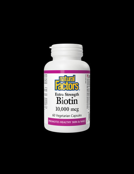 Hair, skin and nails - Biotin, 10000 µg x 60 V capsules - Nutra Best Europe