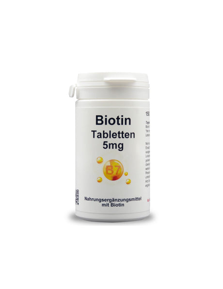 Hair, skin and nails - Biotin, 5 mg x 150 tablets - Nutra Best Europe
