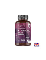 Hair, skin, nails - Hyaluronic acid, 600 mg x 120 capsules - Nutra Best Europe