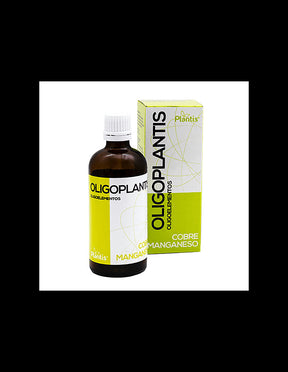 Copper and manganese - health for bones and heart - Oligoelementos Plantis® - 100 ml - Nutra Best Europe