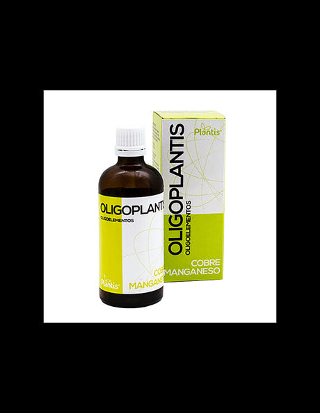 Copper and manganese - health for bones and heart - Oligoelementos Plantis® - 100 ml - Nutra Best Europe